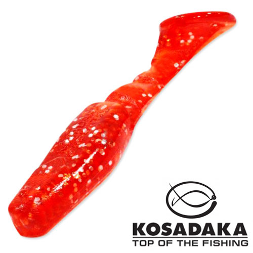 Мягкие приманки Kosadaka Predator 90F 90mm #RS 3шт - купить в Москве