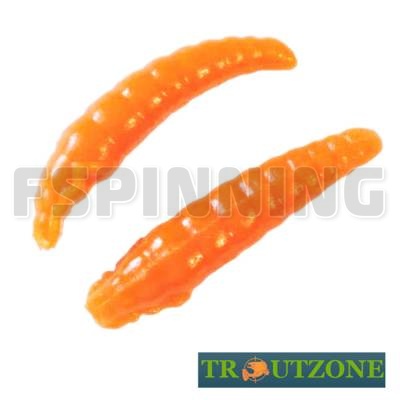 Мягкие приманки Trout Zone Paddle 1.6g/40mm persik сыр 10шт