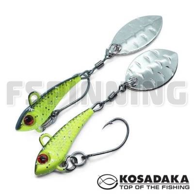 Спиннербейт Kosadaka MicroSpin MS28 2.8g BGS - купить в Москве