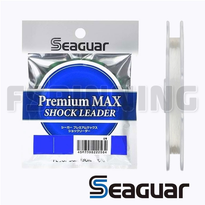 Флюорокарбон Seaguar Kureha Premium Max Shock Leader 30m #3 14lb 0.285mm 6.4kg - купить в интернет-магазине в Москве
