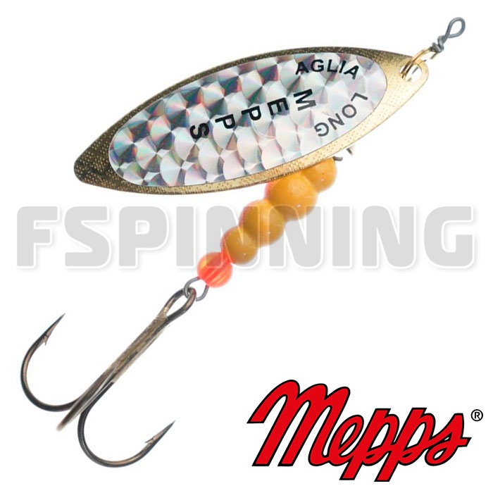 Блесна Mepps Aglia Long Rainbo 5 29gr OR