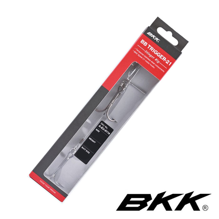 Стингер BKK BB Trigger 21 (Stinger Rig) #1/0 - купить в интернет-магазине в Москве
