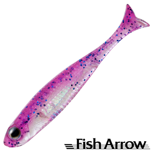 Мягкие приманки Fish Arrow Flash J Huddle 1 SW #128 Pink Blue Lame/Aurora 5шт