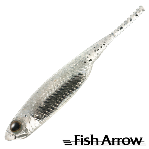 Мягкие приманки Fish Arrow Flash J 1 SW #100 Shirasu/Silver 5шт