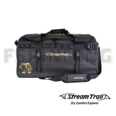 Сумка влагозащитная на колесах Stream Trail Shinano II Black/Gold 95L