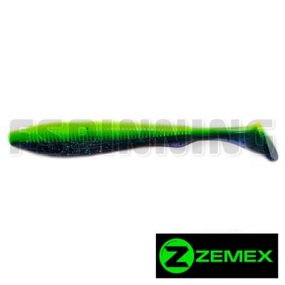  Силиконовая приманка Zemex Moby 4" LS18, 5 шт.