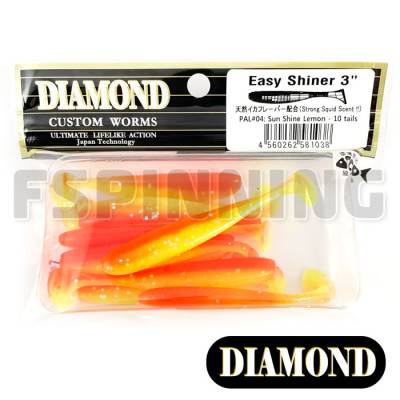 Силиконовые приманки Diamond Easy Shiner 4 PAL04 7шт - купить в Москве