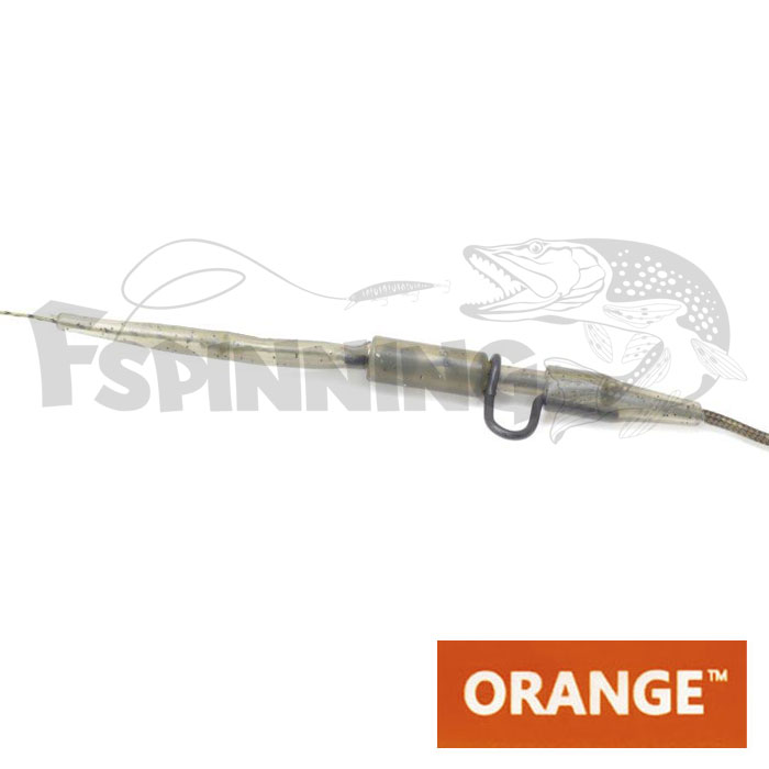 Оснастка карповая Orange #11 Secure Clip Leadcore усиленная для бойла