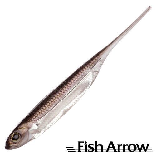 Мягкие приманки Fish Arrow Flash J 5 #07 Wakasagi/Silver 4шт