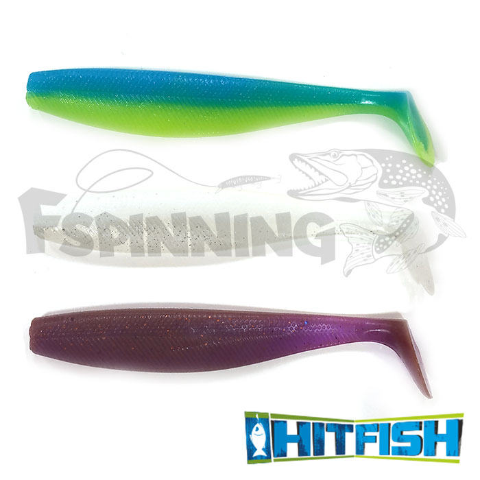 Big Shad 5.35 Мягкие приманки Hitfish Big Shad 5.35 MIX2 3шт