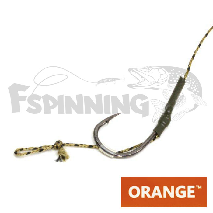 Оснастка карповая Orange #39 Secure Clip Leadcore усиленная для бойла 85gr