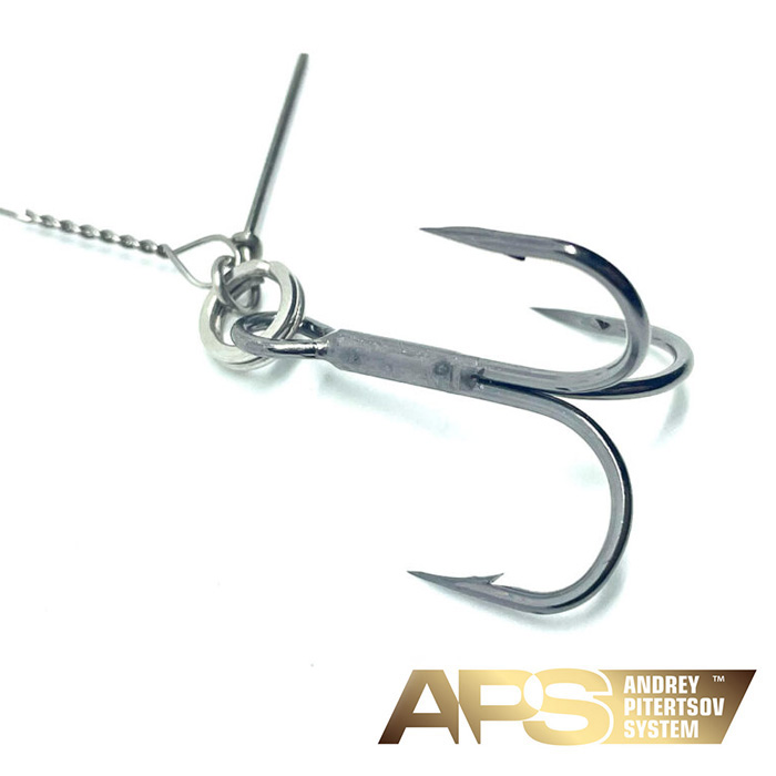 Стингер APS для приманок 27-31cm 3/0 30kg - купить в интернет-магазине в Москве

