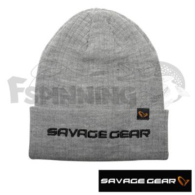 Шапка Savage Gear Fold-Up Beanie Light Grey Melange - купить в интернет-магазине в Москве
