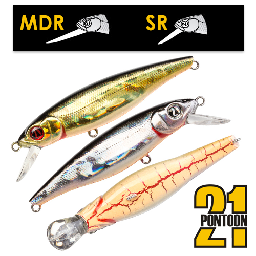 Воблер Pontoon 21 Greedy Guts 66SP-SR 6,8gr #422