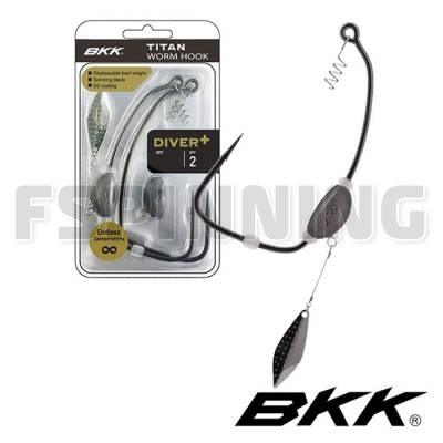 Офсетные крючки BKK Titan Diver+ 14/0 2шт