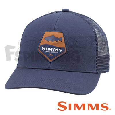 Кепка Simms Trout Patch Trucker Admiral Blue - купить в интернет-магазине в Москве
