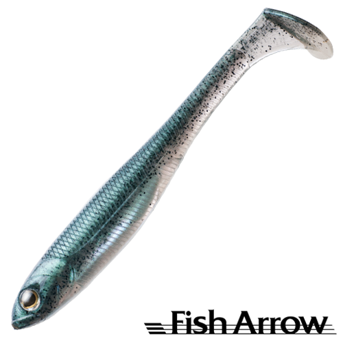 Мягкие приманки Fish Arrow Flash J Shad 4,5 #03 Neon Green/Silver 5шт