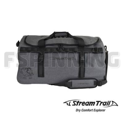 Сумка влагозащитная на колесах Stream Trail Shinano II Gray/Black 95L