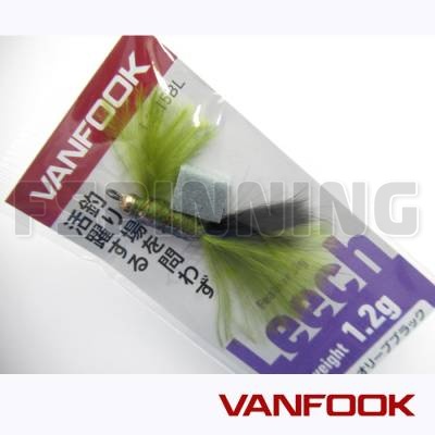 Стример Vanfook Leech LC 15BL 1.2gr olive/black