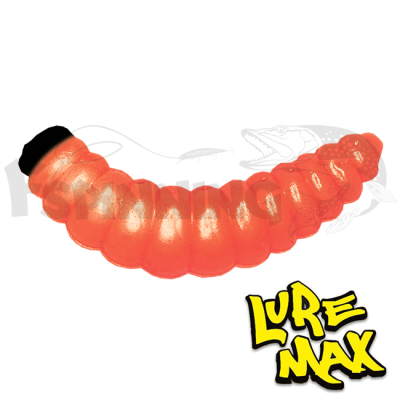 Личинки искусственные LureMax Wood Worm 1 #017 Orange 10шт