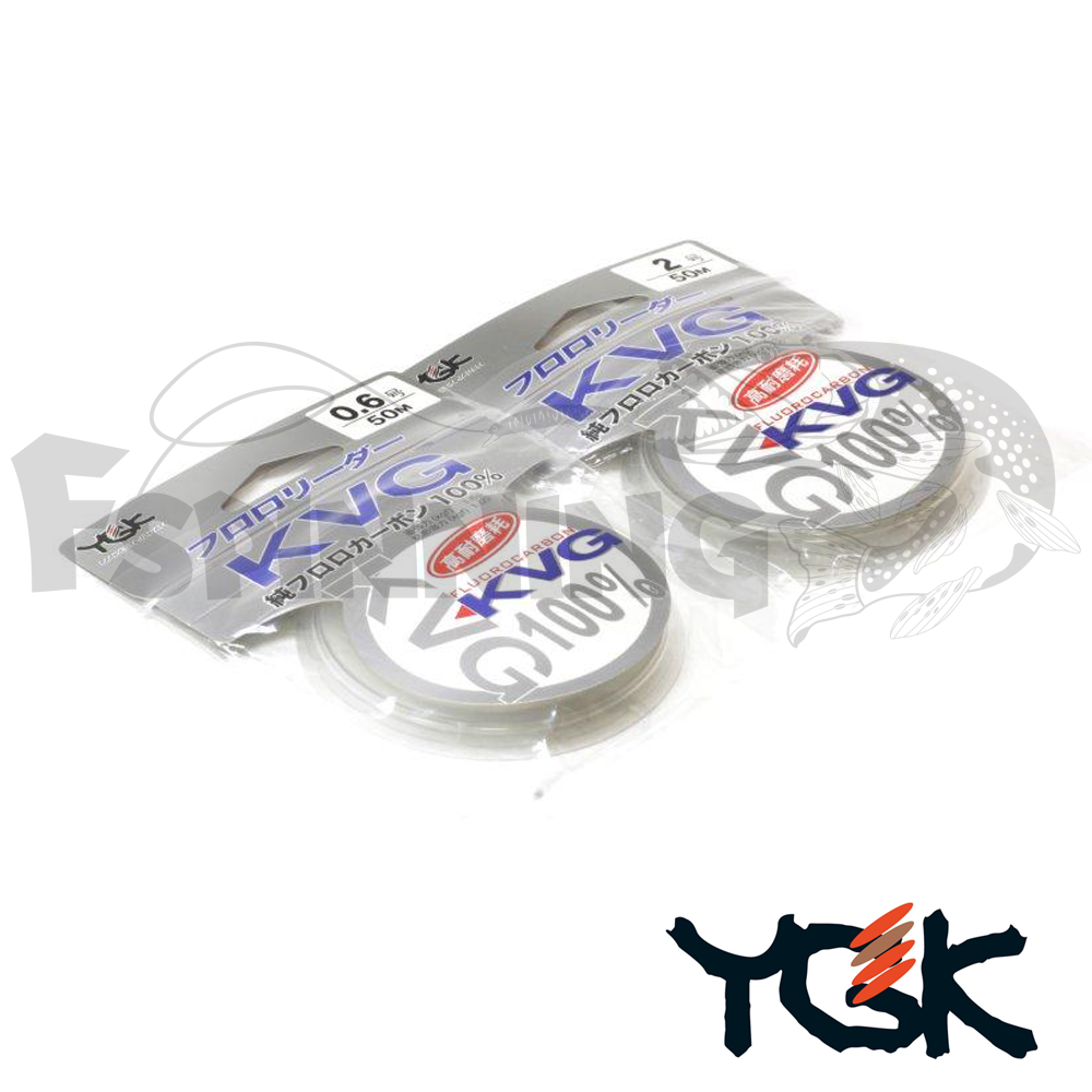 Флюорокарбон YGK KVG Fluorocarbon 50m #14 0.62mm/24kg - купить в интернет-магазине в Москве