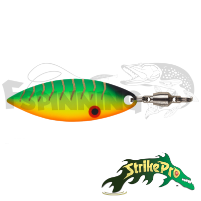 Лепесток с вертлюгом Strike Pro Spinner Blade Long W4 3.3gr #A17
