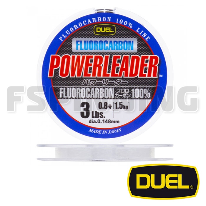 Флюорокарбон Duel Powerleader FC Fluorocarbon 100% 50m #30 0.910mm 46kg - купить в интернет-магазине в Москве