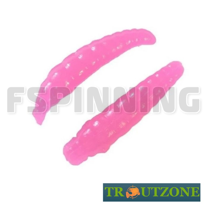 Мягкие приманки Trout Zone Paddle 1.6g/40mm pink сыр 10шт