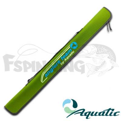 Чехол Aquatic полужесткий для спиннинга Ч-45Л 120cm лайм