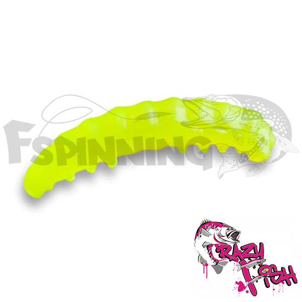 Мягкие приманки Crazy Fish MF H-Worm 1.65 плавающие сладкий сыр #6-9 10шт