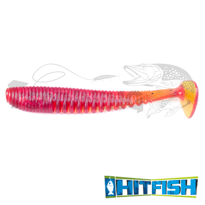 Ribby Shad 3 Floating Мягкие приманки Hitfish Ribby Shad 3 floating R64 5шт