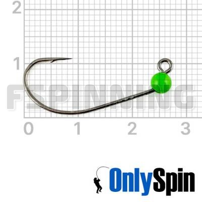 Форелевые джиг-головки OnlySpin Decoy MG-3 #4 2gr зеленый 3шт - купить в интернет-магазине в Москве
