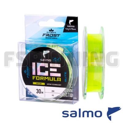 Леска Salmo Elite Ice Formula Fluo Yellow 30m 0.16mm 2.3kg  - купить в интернет-магазине в Москве