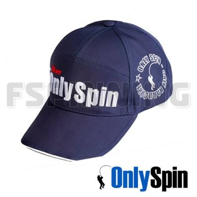 Бейсболка OnlySpin темно-синяя - купить в интернет-магазине в Москве
