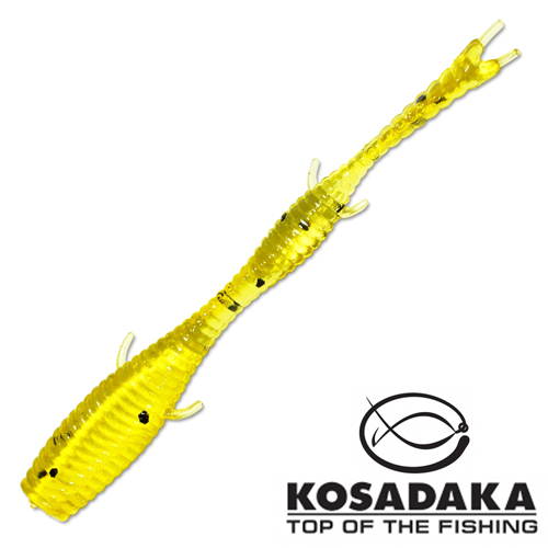 Мягкие приманки Kosadaka T-Liner Worm 55mm #OT 15шт - купить в Москве