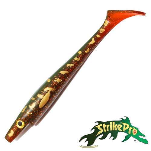 Мягкие приманки Strike Pro Pig Shad SP-172A#KG18 Motorpike Kanalgrattis Color