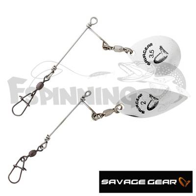 Готовый монтаж с лепестком Savage Gear Easyon Spinner Bait Kit #S 2шт