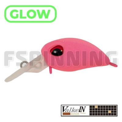 Воблер ValkeIN Haze Nano F M171 Glow