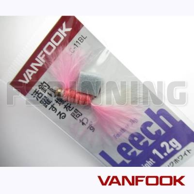 Стример Vanfook Leech LC 11BL 1.2gr pink/white