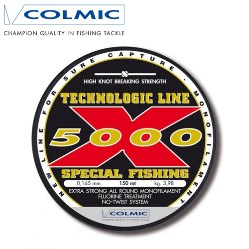 Леска Colmic X-5000 150m 0.105mm/1.38kg - купить в интернет-магазине в Москве