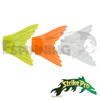 Хвосты Strike Pro для X Buster #желтый/оранжевый/белый светящийся 3шт