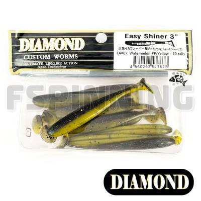 Силиконовые приманки Diamond Easy Shiner 4.5 EA07 5шт - купить в Москве