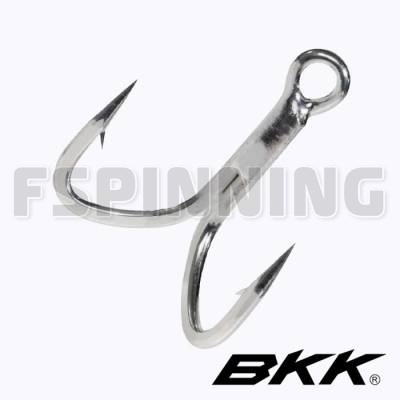 Двойные крючки BKK Spear Double-61 SS #3/0 8шт - купить в интернет-магазине в Москве