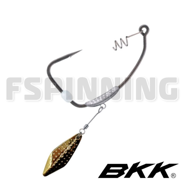 Крючок офсетный BKK Titan Diver Gold Superslide #4/0 4.5g 2шт