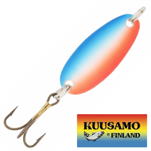 Блесна колебалка Kuusamo UL 1 30/4 BLU/W/FR-S - купить в Москве