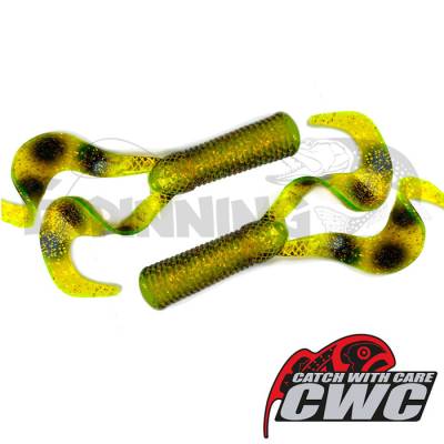 Хвост для бактейла CWC Miuras Mouse Big 50gr Hot Spotted Bullhead