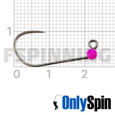 Форелевые джиг-головки OnlySpin Decoy AH-12 безбородые #4 0.3gr розовый 3шт - купить в интернет-магазине в Москве
