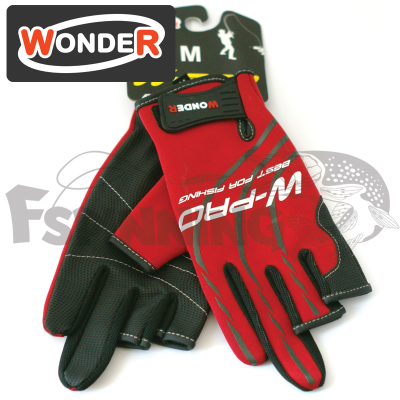 Перчатки рыболовные без 3ех пальцев Wonder WG-FGL023 #L - купить в интернет-магазине в Москве
