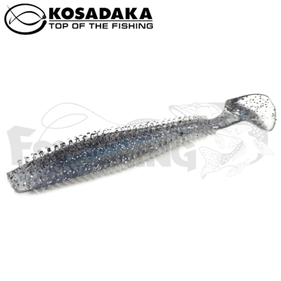 Мягкие приманки Kosadaka Spikey Shad 120mm #SR 4шт - купить в Москве