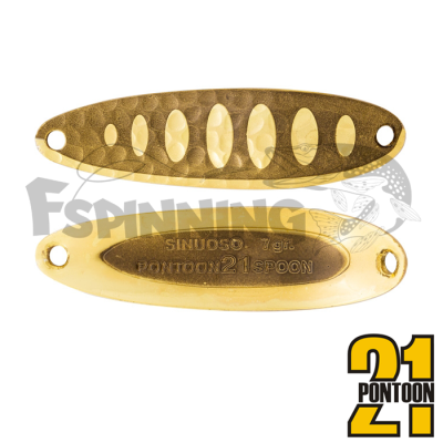 Блесна колебалка Pontoon 21 Sinuoso 17,5gr #NC01-004 - купить в Москве